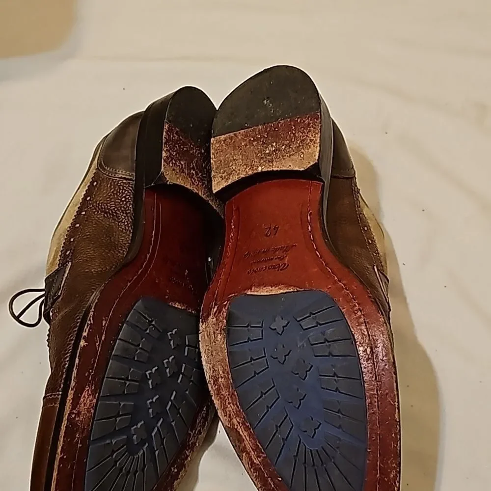 JOSE REAL  “HAND MADE in‎ Italy OXFORD DRESS SHOES” 42